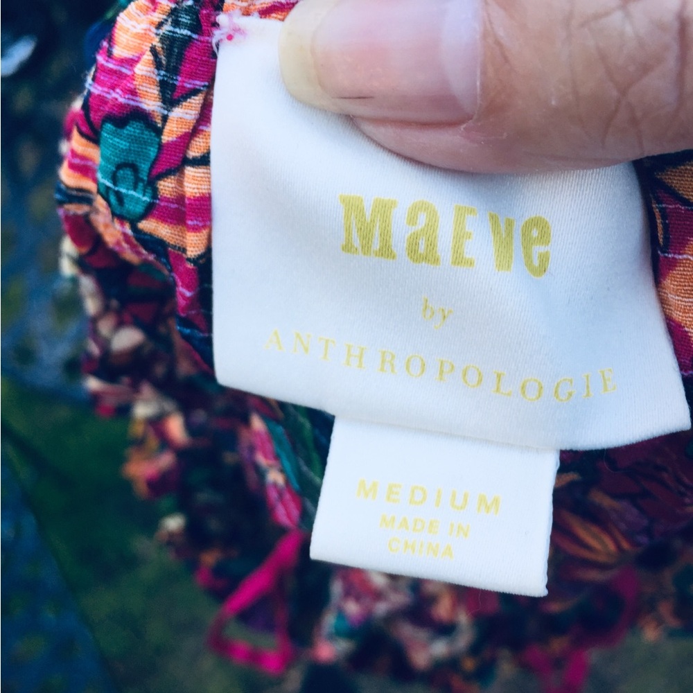 Floral Maeve  Crop Top with peplum - Picture 11 of 11